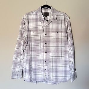 Lucky Brand Saturday Stretch Classic Fit plaid shirt